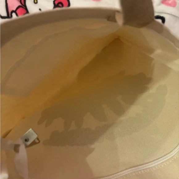 MACARON The Monsters Beige Tote Bag - Picture 6 of 6